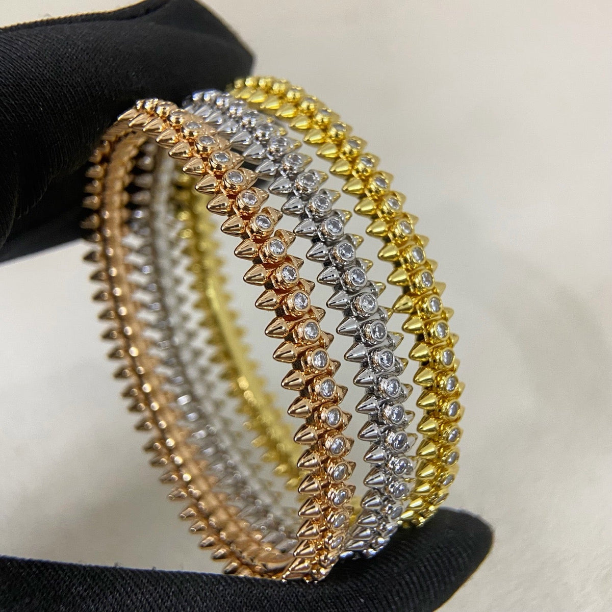 ¡®lume Jewelry¡¯CLASH Studded Diamond Bracelet