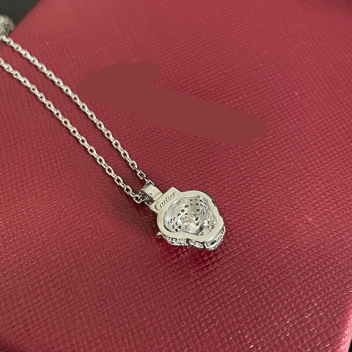 ¡®lume Jewelry¡¯Panthère de Cartier Pavé‑Diamond Necklace