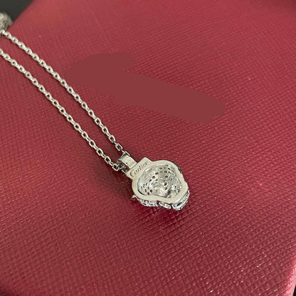 ¡®lume Jewelry¡¯Panthère de Cartier Pavé‑Diamond Necklace