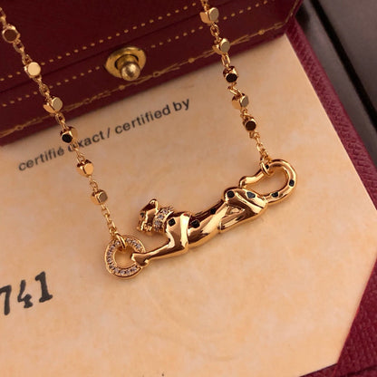 ¡®lume Jewelry¡¯Reclining Panther Necklace