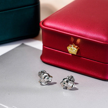 ¡®lume Jewelry¡¯Polished Panther‑Head Earrings