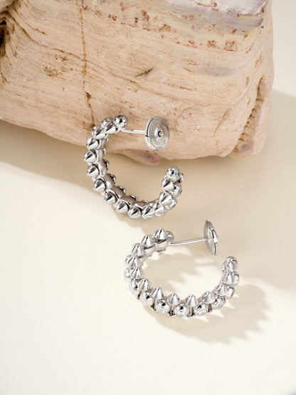 ¡®lume Jewelry¡¯Clash‑de  Spiked Diamond Earrings