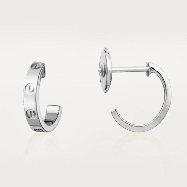 ¡®lume Jewelry¡¯LOVE EARRINGS 2.65MM SILVER