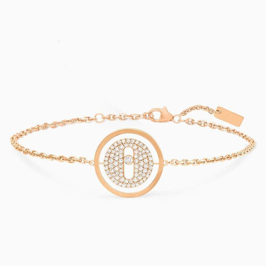 [lume Jewelry]LUCKY MOVE DIAMOND PAVED BRACELET