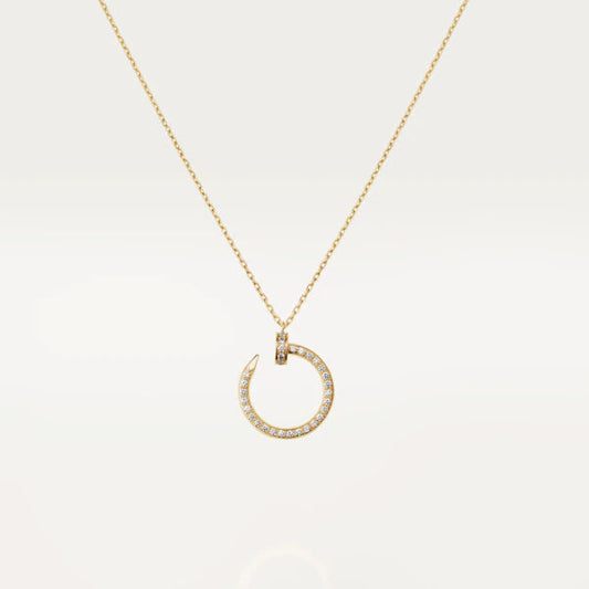 ¡®lume Jewelry¡¯JUSTE NECKLACE GOLD DIAMONDS