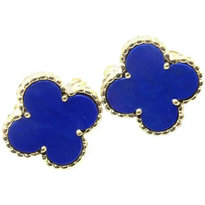 ¡®lume Jewelry¡¯CLOVER MINI 9.5MM TURQUOISE EARRINGS