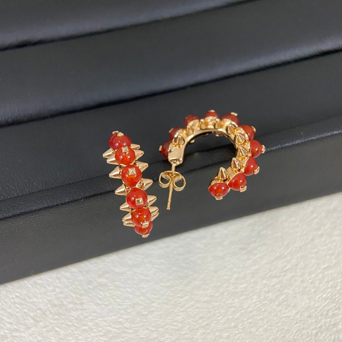 ¡®lume Jewelry¡¯Color Gemstone Stud Earrings