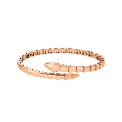 [lume Jewelry]Viper Silver No‑Diamond Snake Bracelet