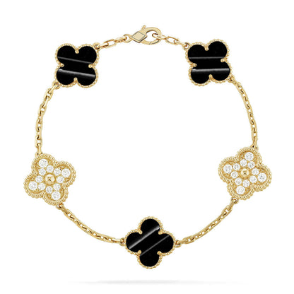 [lume Jewelry]New  CLOVER 5 MOTIF PULSAR STONE BRACELET COLLECTION