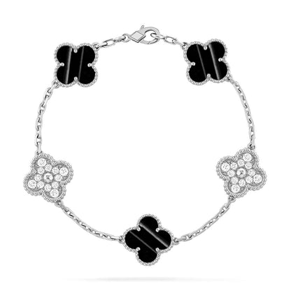 [lume Jewelry]New  CLOVER 5 MOTIF PULSAR STONE BRACELET COLLECTION