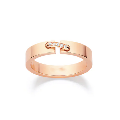 ¡®lume Jewelry¡¯ALLIANCE LIENS VIDENCE DIAMOND 4MM RING