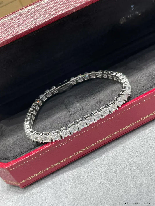 [lume Jewelry] TENNIS BRACELET WITH FULL DIAMOND SETTING