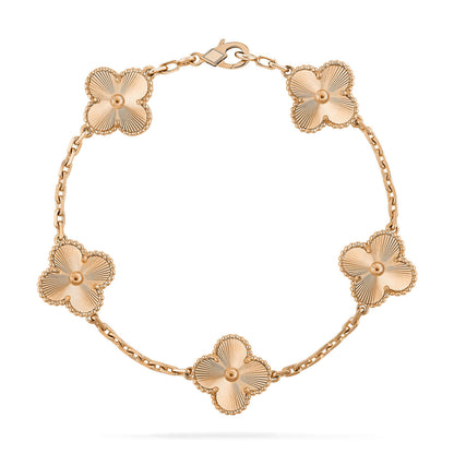 [lume Jewelry]New  CLOVER 5 MOTIF LASER BRACELET COLLECTION