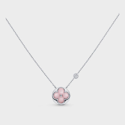 ¡®lume Jewelry¡¯SUN MOTIF PINK MOP SILVER BRACELET