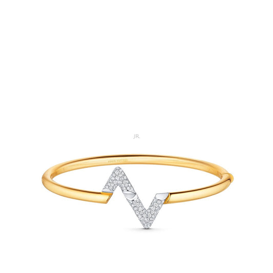 ¡®lume Jewelry¡¯VOLTE UPSITE DOWN GOLD DIAMOND BRACELET