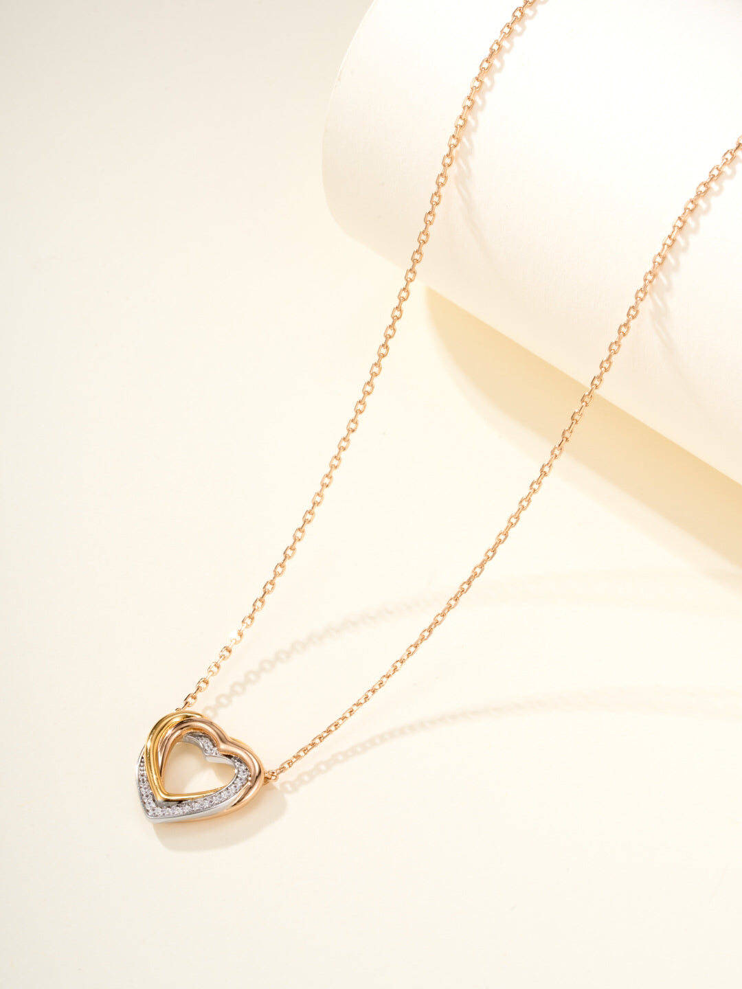 ¡®lume Jewelry¡¯Heart Ring Pendant Necklace