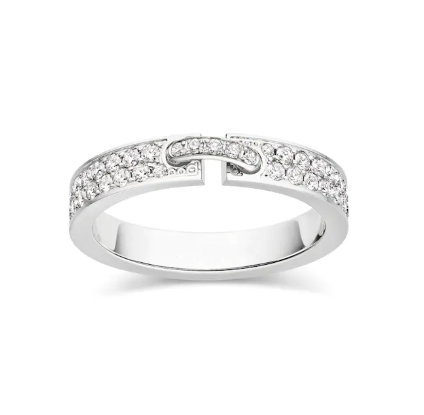 ¡®lume Jewelry¡¯ALLIANCE LIENS VIDENCE PAVED DIAMOND 4MM RING