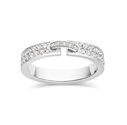¡®lume Jewelry¡¯ALLIANCE LIENS VIDENCE PAVED DIAMOND 4MM RING