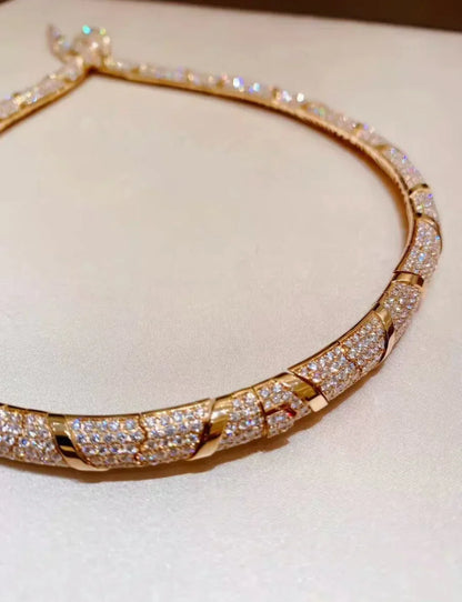 [✨lume Jewelry✨]HAUTE COUTURE GOLD SERPENTI NECKLACE