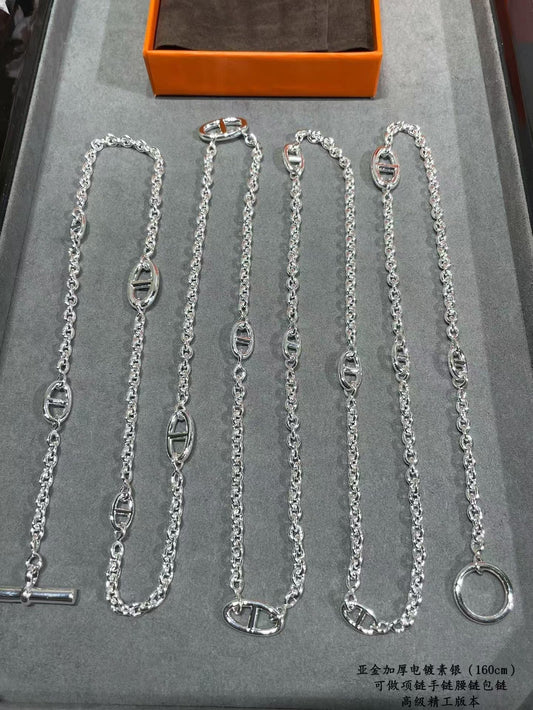 [¡®lume Jewelry¡¯]HM Pig Nose Necklace