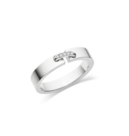 ¡®lume Jewelry¡¯ALLIANCE LIENS VIDENCE DIAMOND 4MM RING