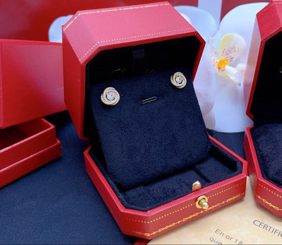 ¡®lume Jewelry¡¯Love Knot Stud Earrings