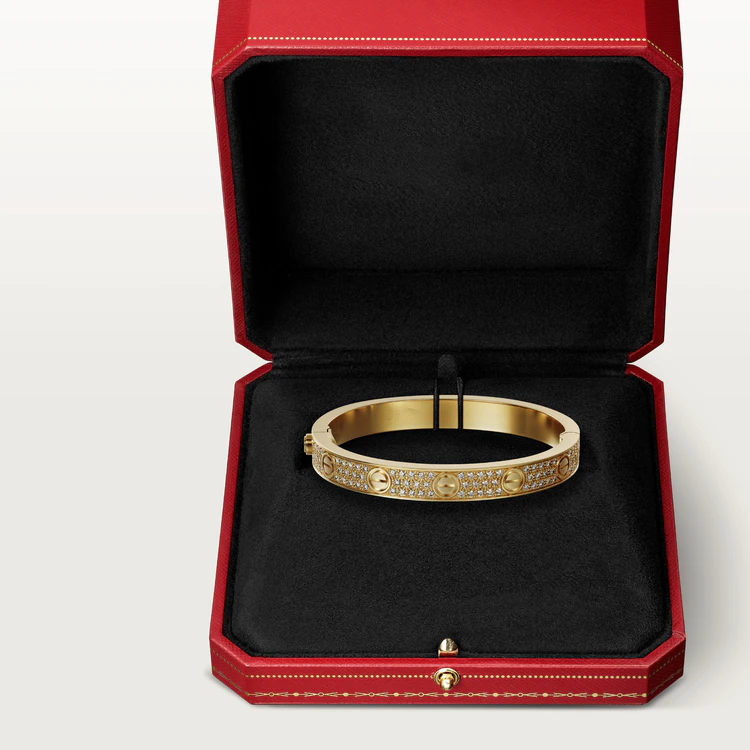 ¡®lume Jewelry¡¯LOVE BRACELET 6.1MM DIAMOND-PAVED