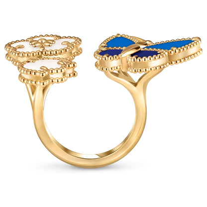 [lume Jewelry]LUCKY SPRING BUTTERFLY OPEN-FACE RINGS