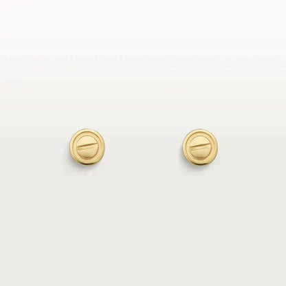 ¡®lume Jewelry¡¯LOVE EARRINGS GOLD 10MM
