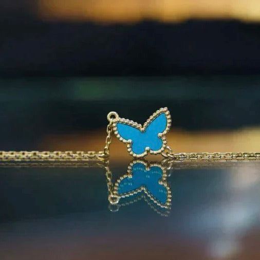 ¡®lume Jewelry¡¯BUTTERFLY TURQUOISE BUTTERFLY BRACELET