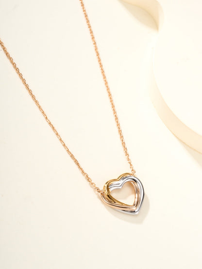 ¡®lume Jewelry¡¯Heart Ring Pendant Necklace
