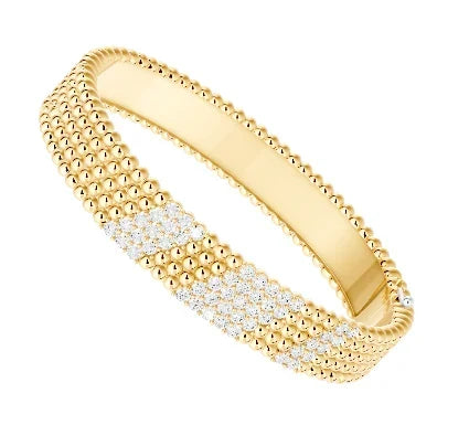 [lume Jewelry]Five-row diamond bracelet
