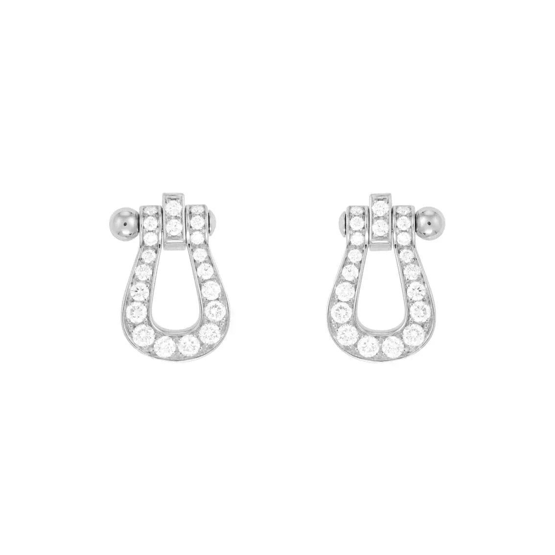 ¡®lume Jewelry¡¯FORCE 10 FULL DIAMOND STUD EARRINGS MINI MODEL