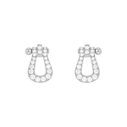 ¡®lume Jewelry¡¯FORCE 10 FULL DIAMOND STUD EARRINGS MINI MODEL