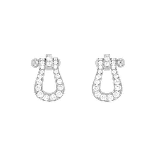 ¡®lume Jewelry¡¯FORCE 10 FULL DIAMOND STUD EARRINGS MINI MODEL