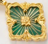 [lume Jewelry] B.C.L SMALL SIZE ENAMEL NECKLACE£¨Various colors)