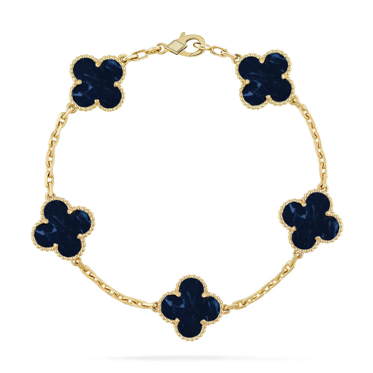 [lume Jewelry]New CLOVER 5 MOTIF PIETERSITE BRACELET COLLECTION