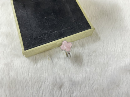 [lume Jewelry]Pink Clover Ring