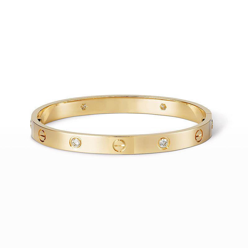 ¡®lume Jewelry¡¯LOVE BRACELET 6.1MM 4 DIAMONDS