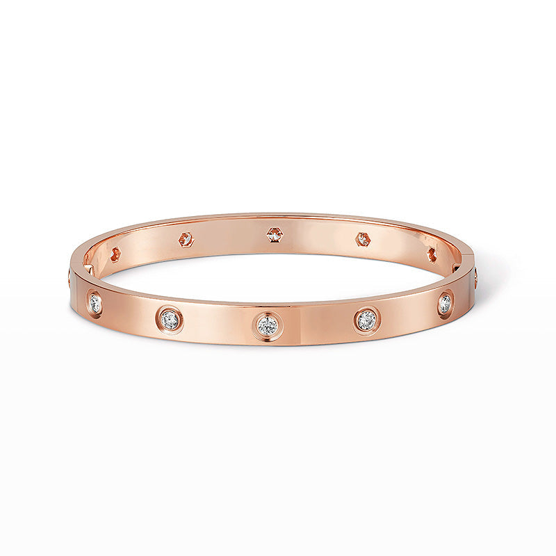 ¡®lume Jewelry¡¯LOVE BRACELET 6.1MM 10 DIAMONDS