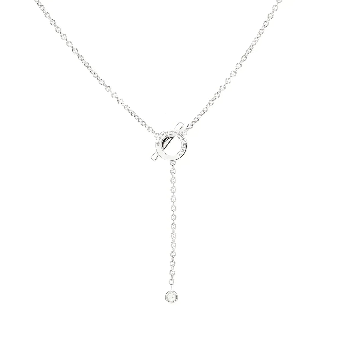 ¡®lume Jewelry¡¯FINESSE SILVER DIAMOND NECKLACE