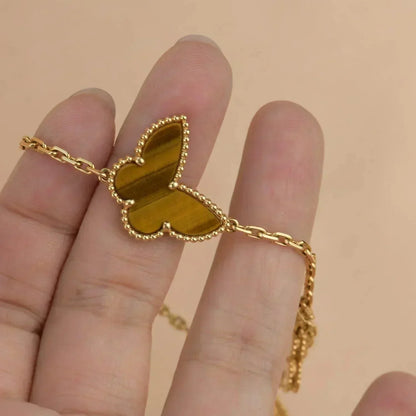 ¡®lume Jewelry¡¯LUCKY SPRING 5 MOTIF GOLD BRACELET