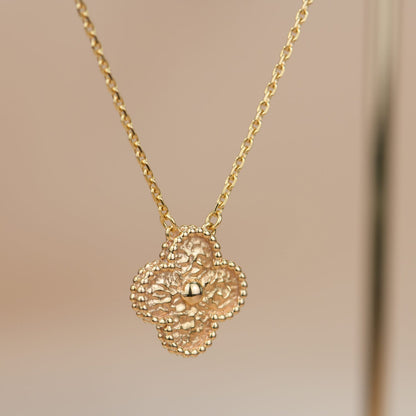 ¡®lume Jewelry¡¯CLOVER 15MM  BRONZING NECKLACE