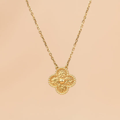 ¡®lume Jewelry¡¯CLOVER 15MM  BRONZING NECKLACE