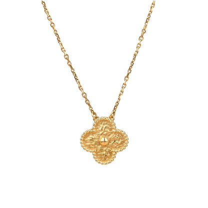 ¡®lume Jewelry¡¯CLOVER 15MM  BRONZING NECKLACE
