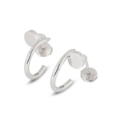 ¡®lume Jewelry¡¯JUSTE EARRINGS SILVER