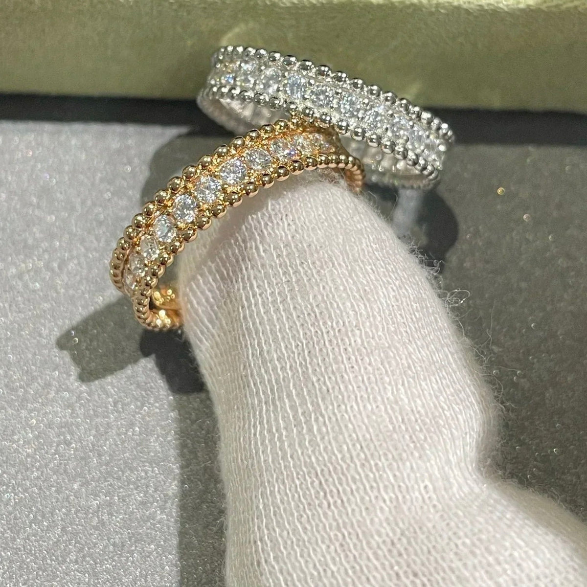 ¡®lume Jewelry¡¯PERLEE DIAMOND ROSE GOLD RING