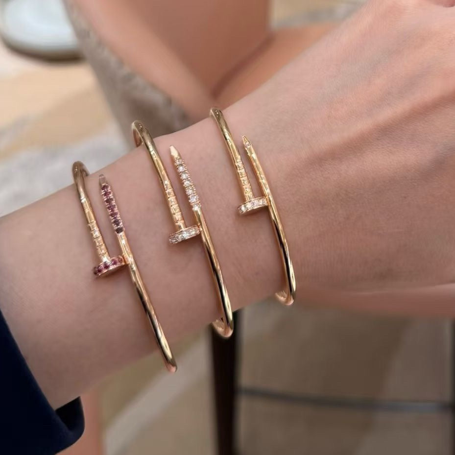 [lume Jewelry]JUSTE BRACELET 2.5MM DIAMONDS NEW