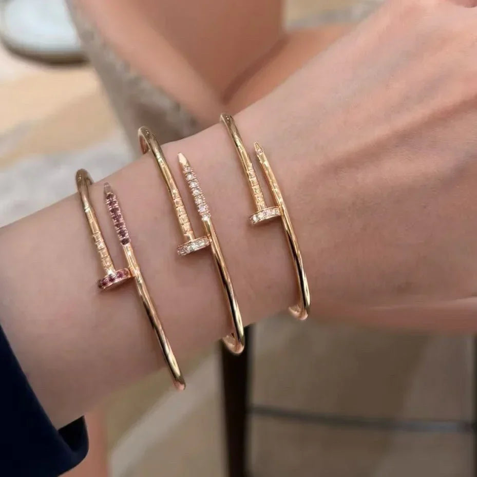 [lume Jewelry]JUSTE BRACELET 2.5MM DIAMONDS NEW
