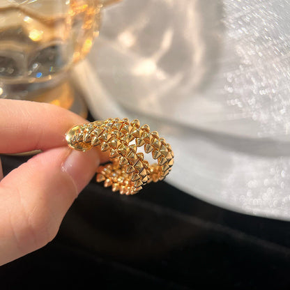 ¡®lume Jewelry¡¯CLASH SMALL HOOP EARRINGS